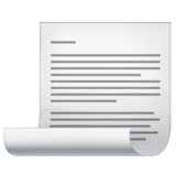 page-with-curl Emoji facebook