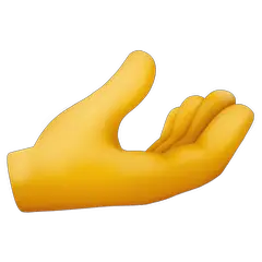 🫴 Palm Up Hand Emoji on Facebook