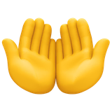 palms-up-together Emoji facebook