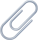 paperclip Emoji facebook