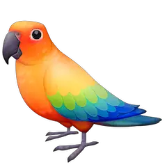 Parrot Emoji on Facebook