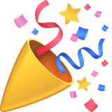 party-popper Emoji facebook