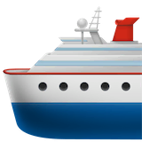 passenger-ship Emoji facebook
