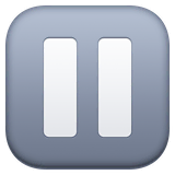 pause-button Emoji facebook