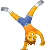 person-cartwheeling Emoji facebook