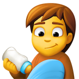 person-feeding-baby Emoji facebook