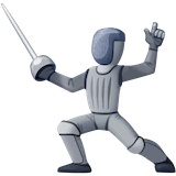 person-fencing Emoji facebook