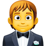 person-in-tuxedo Emoji facebook
