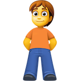 person-standing Emoji facebook