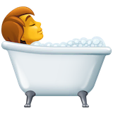 person-taking-bath Emoji facebook
