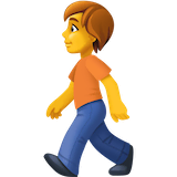 person-walking Emoji facebook