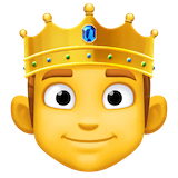 person-with-crown Emoji facebook