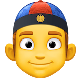 person-with-skullcap Emoji facebook