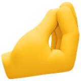 pinched-fingers Emoji facebook