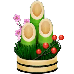 Pine Decoration Emoji on Facebook