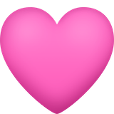 pink-heart Emoji facebook