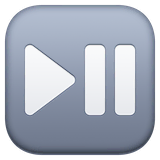 play-or-pause-button Emoji facebook