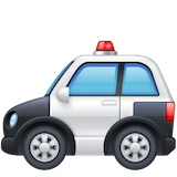 police-car Emoji facebook
