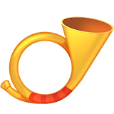 postal-horn Emoji facebook