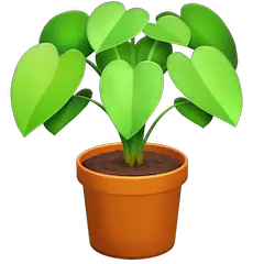 Potted Plant Emoji on Facebook