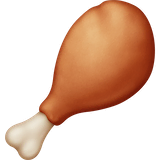 poultry-leg Emoji facebook