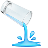 pouring-liquid Emoji facebook