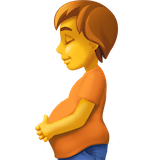 pregnant-person Emoji facebook