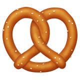 pretzel Emoji facebook