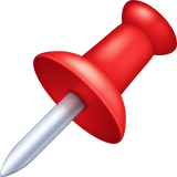 pushpin Emoji facebook