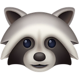 raccoon Emoji facebook
