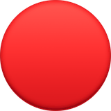 red-circle Emoji facebook