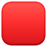 red-square Emoji facebook