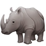 rhinoceros Emoji facebook