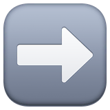 right-arrow Emoji facebook