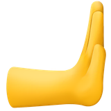 rightwards-pushing-hand Emoji facebook