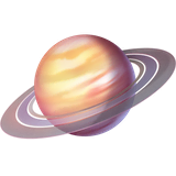 ringed-planet Emoji facebook