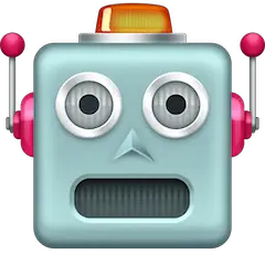 Robotergesicht Emoji Facebook