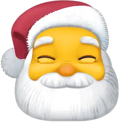 🎅 Weihnachtsmann Emoji auf Facebook
