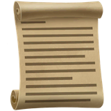 scroll Emoji facebook