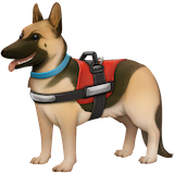 service-dog Emoji facebook