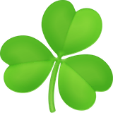 shamrock Emoji facebook