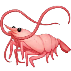 Shrimp Emoji on Facebook
