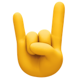 sign-of-the-horns Emoji facebook