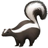 skunk Emoji facebook
