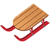 sled Emoji facebook