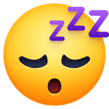 sleeping-face Emoji facebook