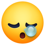 sleepy-face Emoji facebook
