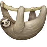 sloth Emoji facebook