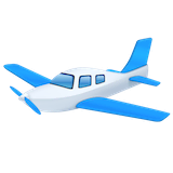 small-airplane Emoji facebook