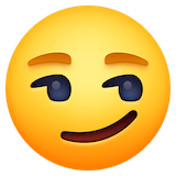 smirking-face Emoji facebook